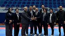 Kayseri'de 29 Ekim Gençler Taekwondo İl Birinciliği yapıldı