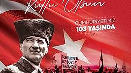Başkan Büyükkılıç'tan 103. yıla güçlü mesaj: 'Cumhuriyet, geleceğe taşıdığımız en büyük emanetimizdir'