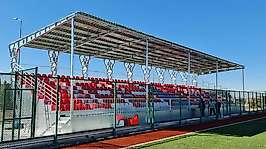 Bünyan Stadyumu'nda 500 kişilik tribün tamamlandı