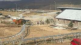 Erciyes'te dağ kızağı projesinde çalışmalar hızla sürüyor
