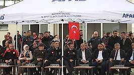 Kayseri'de gerçeği aratmayan kimyasal kaza tatbikatı