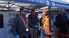 Kayseri'nin gastronomi zenginliği KAYMEK standında tanıtıldı