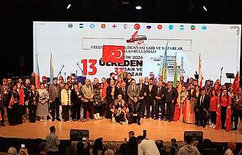 13 ülkeden 33 şairle Talas'ta şiir şöleni
