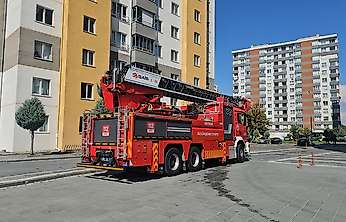 Apartmanda yangın paniği: 1 kişi dumandan etkilendi