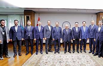 Başkan Büyükkılıç, Yeşilay heyetini kabul etti