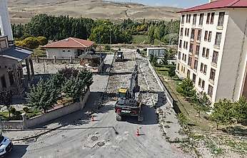 Bünyan'da TOKİ Yolu'nun yapım çalışmalarına başlandı
