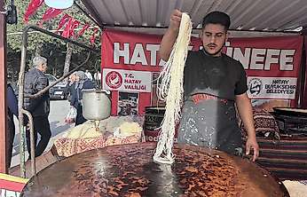 Hatay lezzetleri Kayseri'de