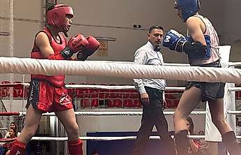 Kayseri'de Atatürk ve Cumhuriyet Muaythai tamamlandı