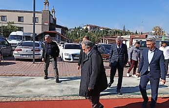 Talas Yamaç Paraşütü İniş Alanı'na göz kamaştıran tartan pist