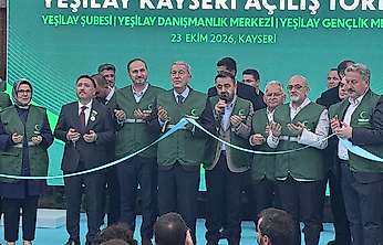 Yeşilay Genel Başkanı Dinç: 'Kayseri'miz hiçbir bağımlının olmadığı bir şehir olarak hem Türkiye'mize hem dünyamıza örnek olacak'
