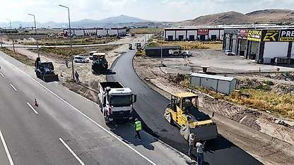 Metal Sanayi Sitesi'nde asfalt çalışması tamamlandı