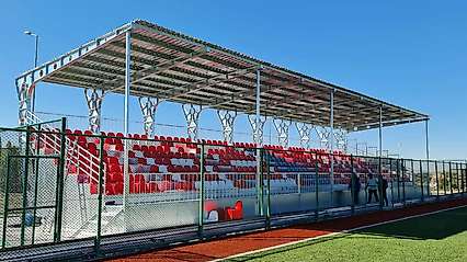 Bünyan Stadyumu'nda 500 kişilik tribün tamamlandı