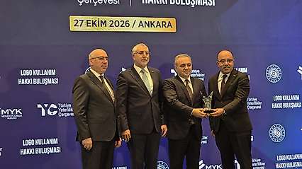 ERÜ'ye TYÇ logosu kullanım hakkı ödülü
