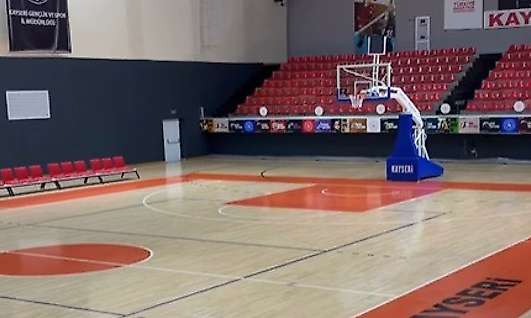 Kayseri Atatürk Spor Salonu yenilendi