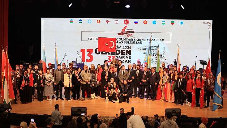 13 ülkeden 33 şairle Talas’ta şiir şöleni