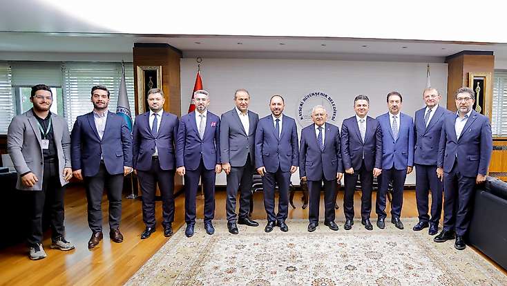 Başkan Büyükkılıç, Yeşilay heyetini kabul etti
