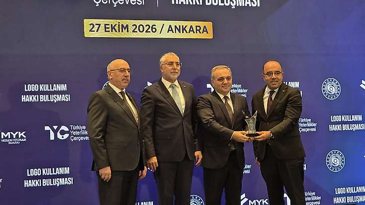 ERÜ’ye TYÇ logosu kullanım hakkı ödülü