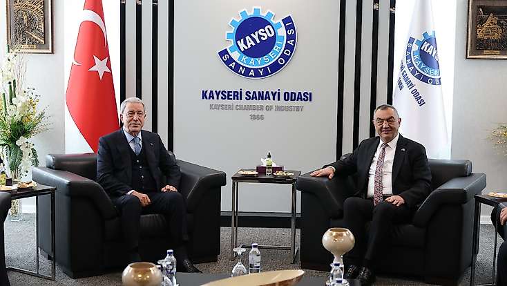 Hulusi Akar’dan KAYSO’ya hayırlı olsun ziyareti