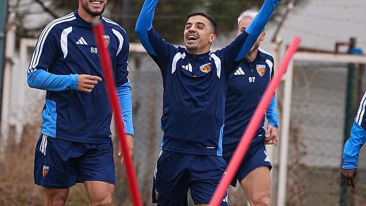 Kayserispor, Muğlaspor maçı hazırlıklarını sürdürüyor