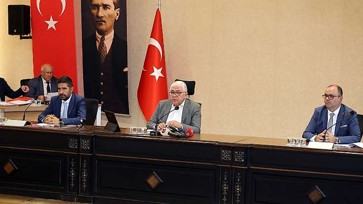 Talas Belediyesinde Ekim Ayı Meclisi