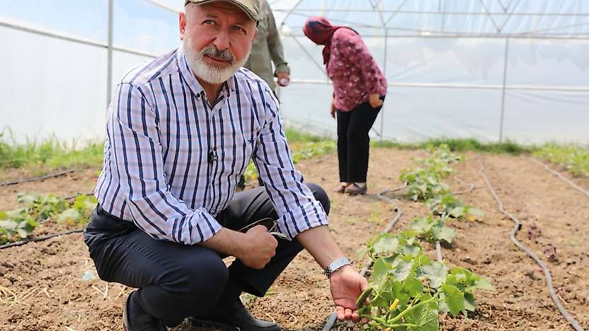 Başkan Çolakbayrakdar: 'Kayseri'mizde bir ilk olan şehir merkezi tarımıyla geleceği inşa ediyoruz'