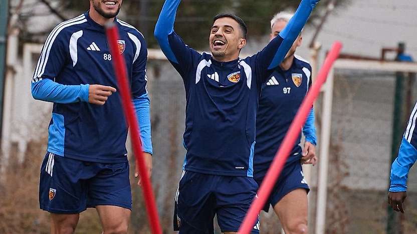 Kayserispor, Muğlaspor maçı hazırlıklarını sürdürüyor