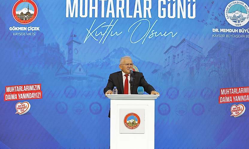 Başkan Büyükkılıç'tan Muhtarlar Günü'ne özel buluşma