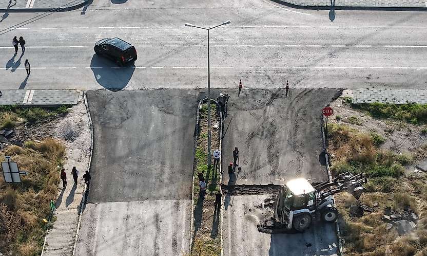 Bünyan'da yol çalışmaları sürüyor!