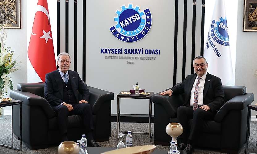 Hulusi Akar'dan KAYSO'ya hayırlı olsun ziyareti