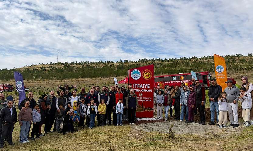 Kayseri İtfaiyesi'nin 100. yılına özel anlamlı etkinlik