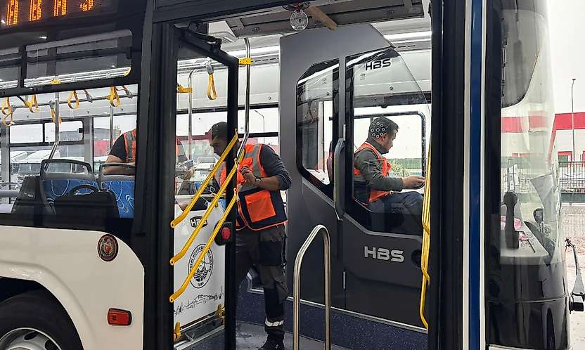 Kayseri'nin elektrikli otobüs filosu güçleniyor