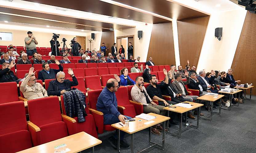 Talas Belediyesinde Ekim Ayı Meclisi