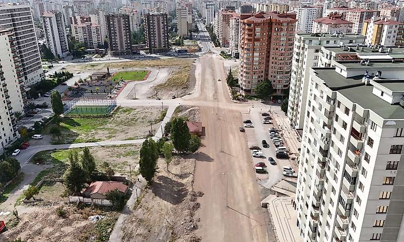 Yıldırım Beyazıt mahallesine yeni bağlantı yolu